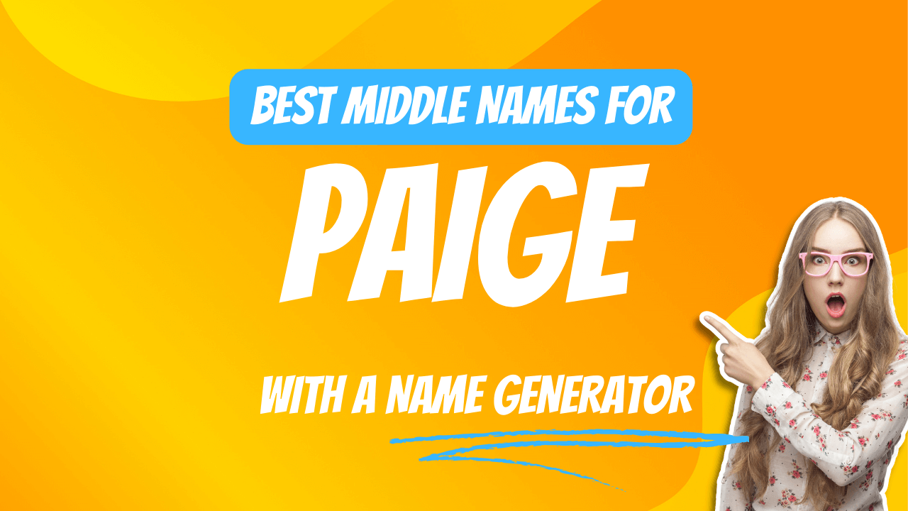 Best Middle Names for Paige