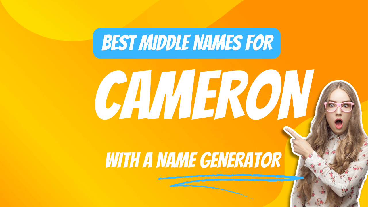 Best Middle Names for Cameron