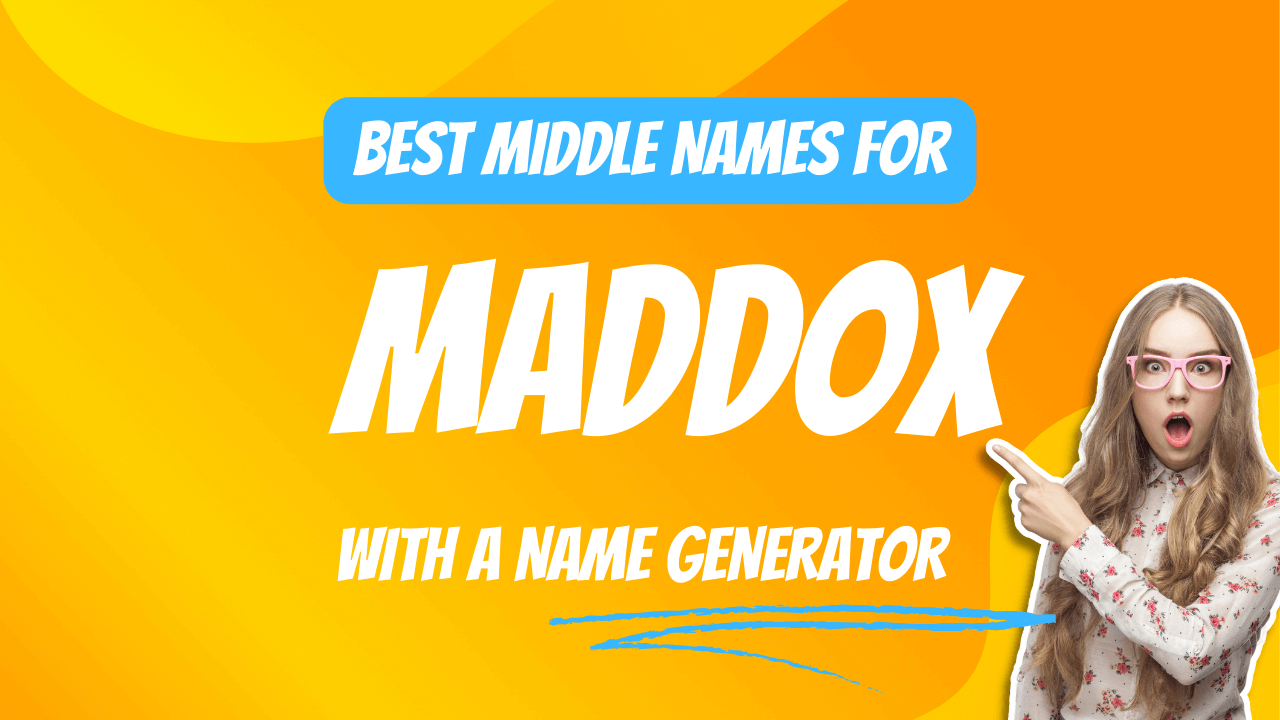 Best Middle Names for Maddox